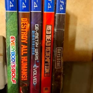 5 PS4 games bundle
